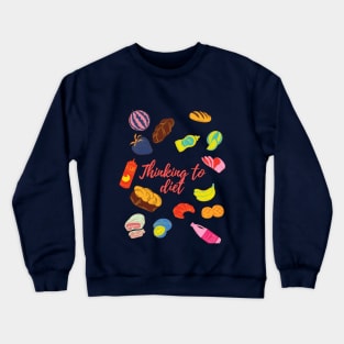 FOOD LOVERS GO TO DESIGN Crewneck Sweatshirt